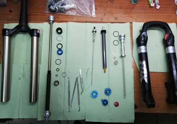 Ремонт вилки Fox Talas RLC Ремонт вилки Fox Talas RLC