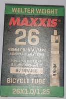 Maxxis Welter Weight 26x1.0/1.25 - камера до велосипеда Купить Maxxis Welter Weight 26x1.0/1.25 - камера до велосипеда